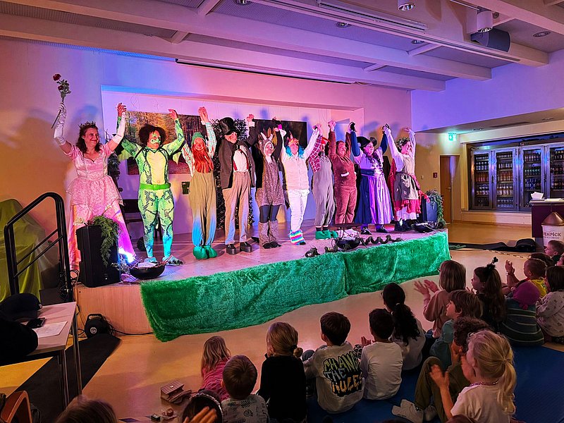 Das Kichererbsentheater in der KiTa Hufeland-Haus